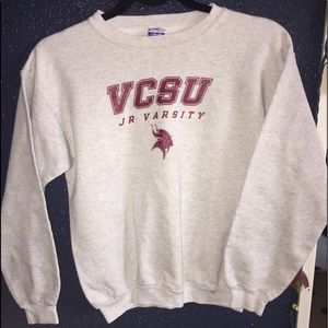 VCSU jr varsity Champion sweater